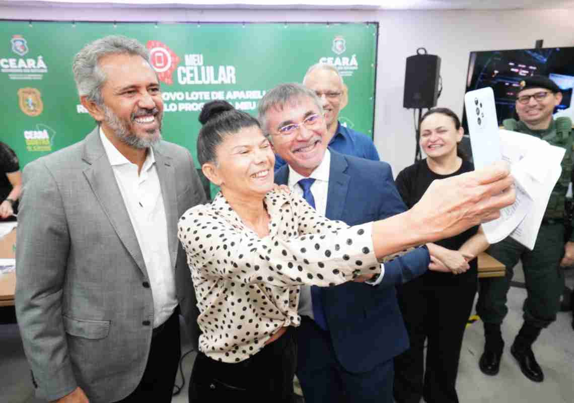 Programa “Meu Celular” já devolveu mais de 10 mil aparelhos a cearenses